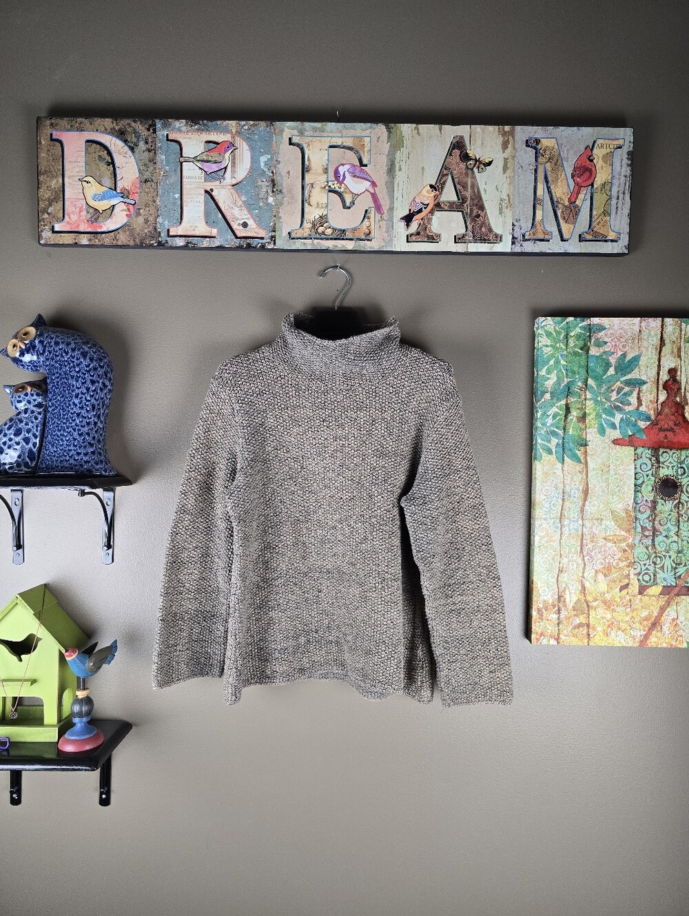Habitat Turtlneck Mockneck Sweater Large